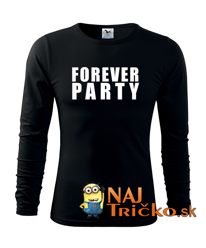Forever Party - tričko s dlhým rukávom – náhľad 6