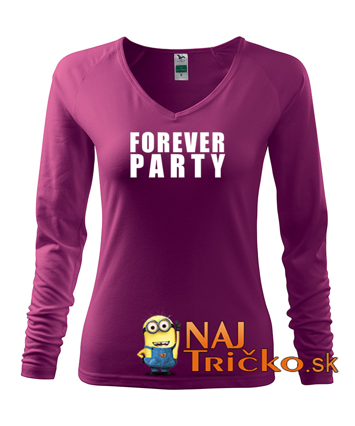 Forever Party - tričko s dlhým rukávom – náhľad 7
