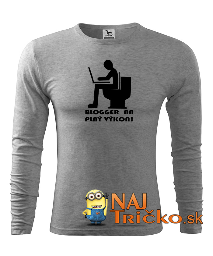 Tričko Blogger na plný výkon – náhľad 2