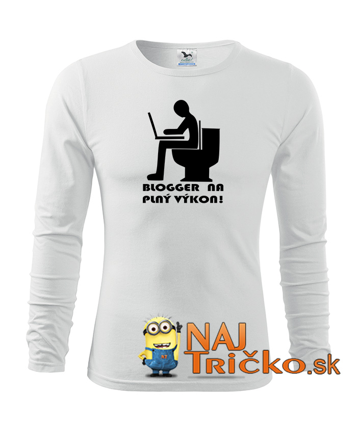 Tričko Blogger na plný výkon – náhľad 4