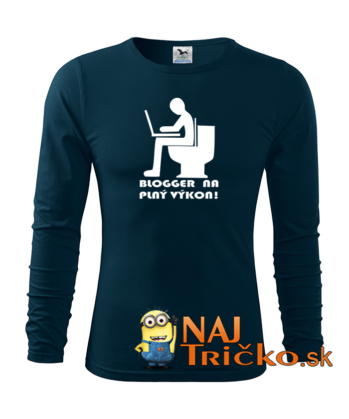 Tričko Blogger na plný výkon – náhľad 5