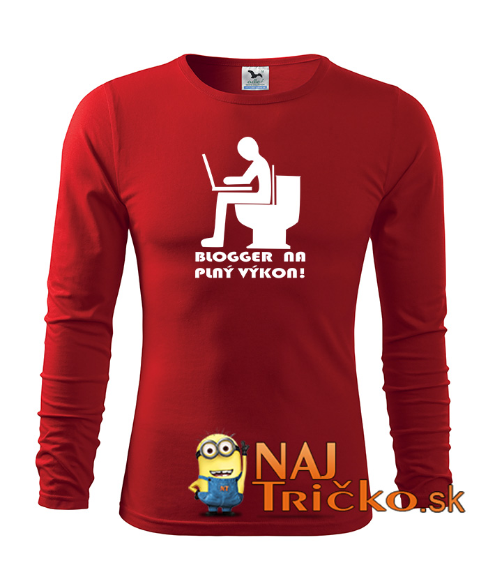 Tričko Blogger na plný výkon – náhľad 6