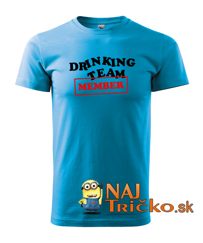 Drinking team member tričko – náhľad 3