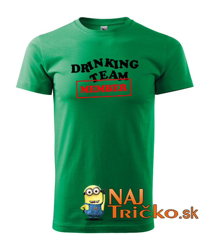 Drinking team member tričko – náhľad 6
