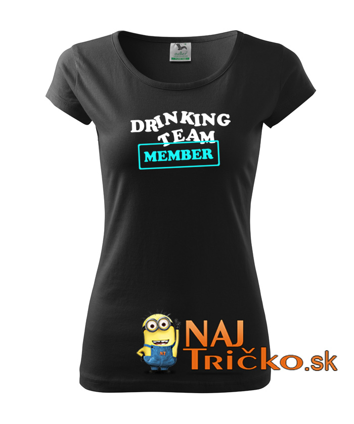 Drinking team member tričko – náhľad 8