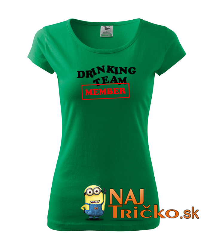 Drinking team member tričko – náhľad 9