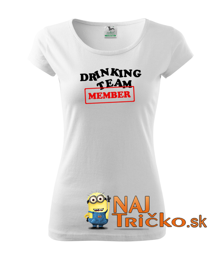Drinking team member tričko – náhľad 10