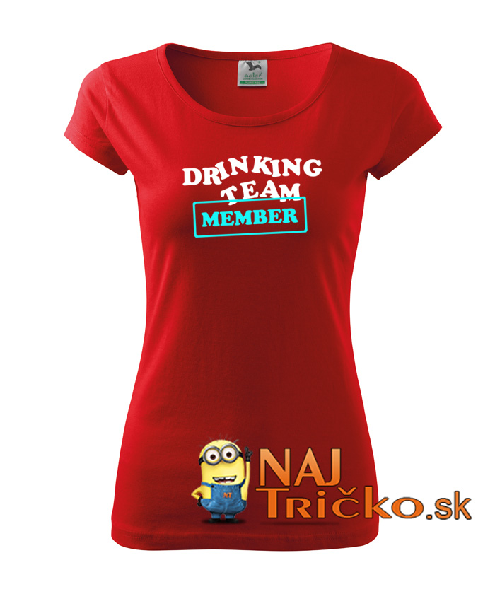 Drinking team member tričko – náhľad 11