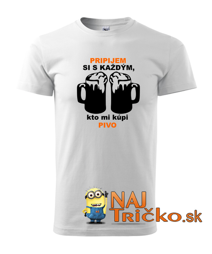 Pripijem si s každým tričko