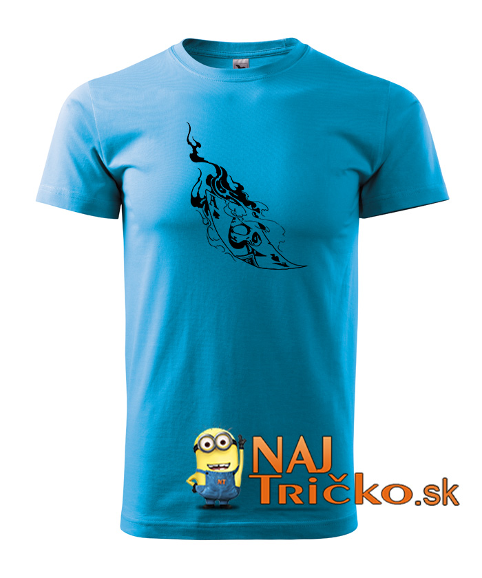 Horiaca karta tribal tričko – náhľad 2