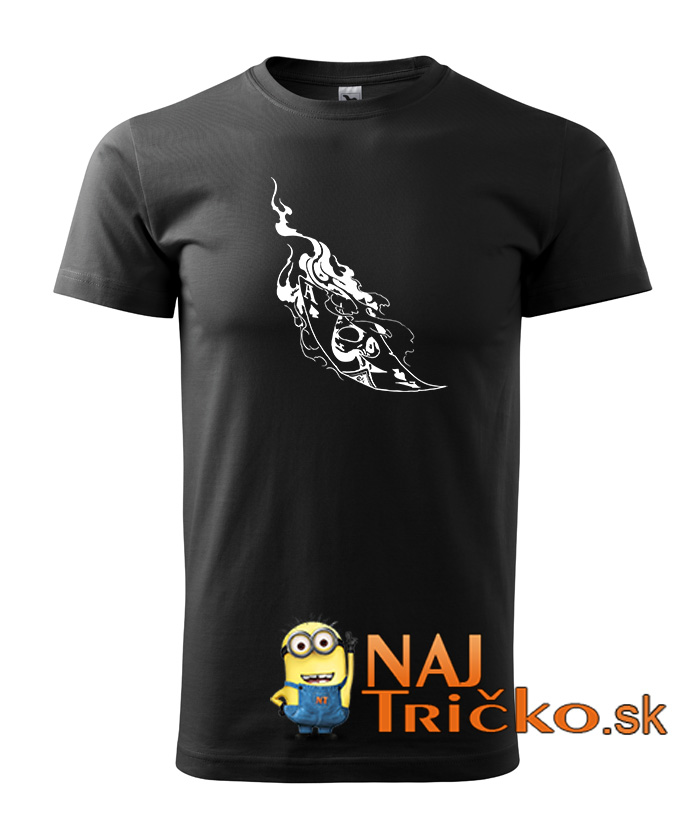 Horiaca karta tribal tričko – náhľad 4