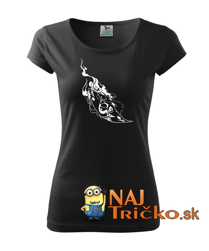 Horiaca karta tribal tričko – náhľad 5