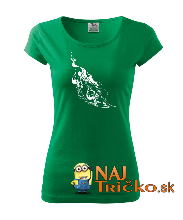 Horiaca karta tribal tričko – náhľad 6