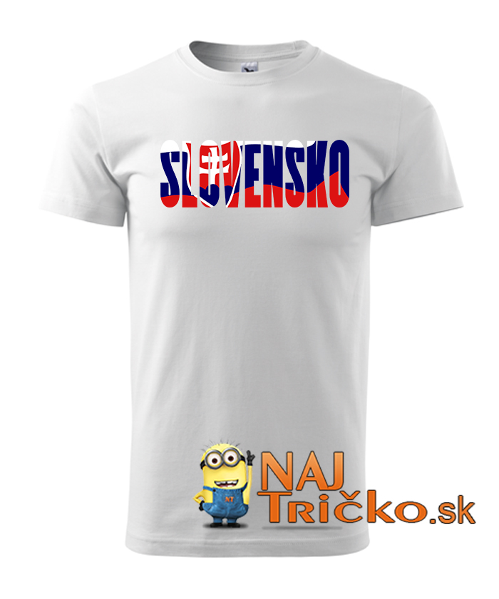 Slovensko vlajka tričko