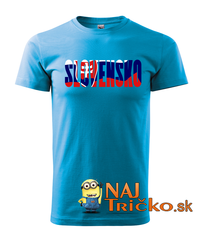 Slovensko vlajka tričko – náhľad 3