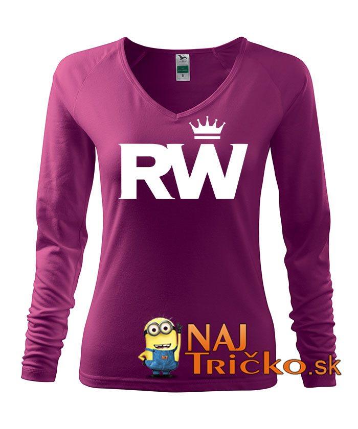 Dámske tričko s dlhým rukávom Robbie Williams