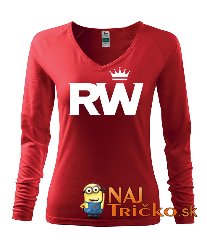 Dámske tričko s dlhým rukávom Robbie Williams – náhľad 4