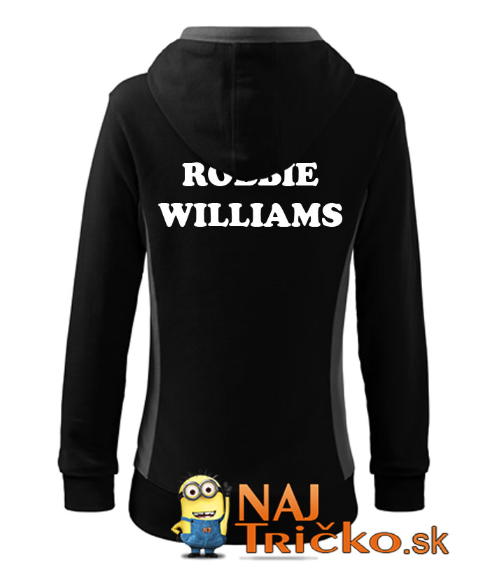 Dámska mikina Robbie Williams – náhľad 2