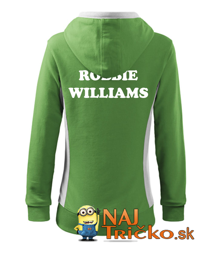 Dámska mikina Robbie Williams – náhľad 6