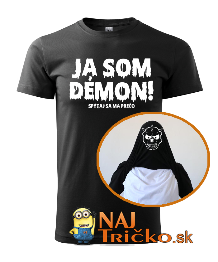 Ja som Démon tričko – náhľad 2