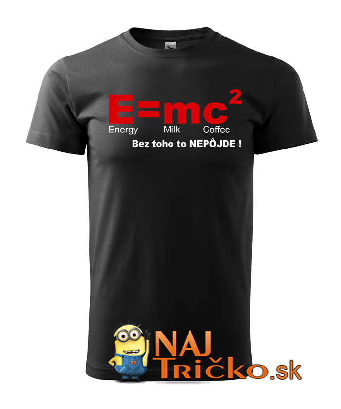 Energy milk coffee tričko – náhľad 2