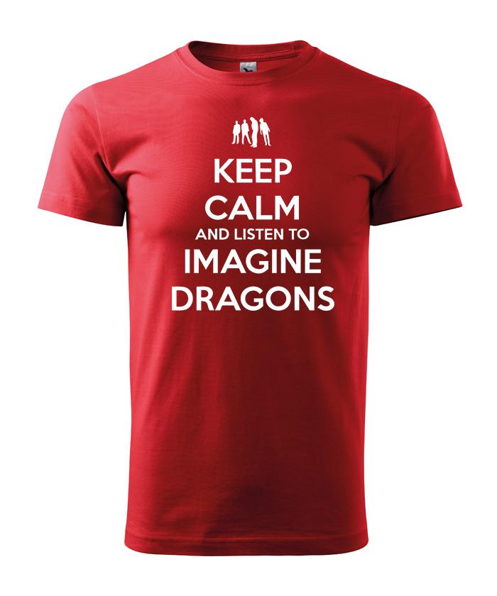 Imagine Dragons Keep Calm tričko