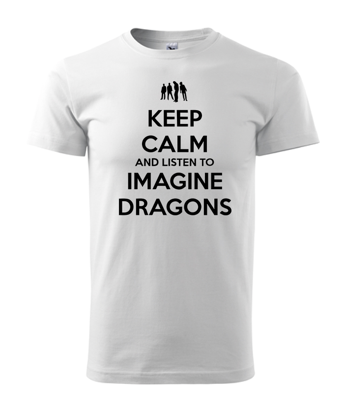 Imagine Dragons Keep Calm tričko – náhľad 4