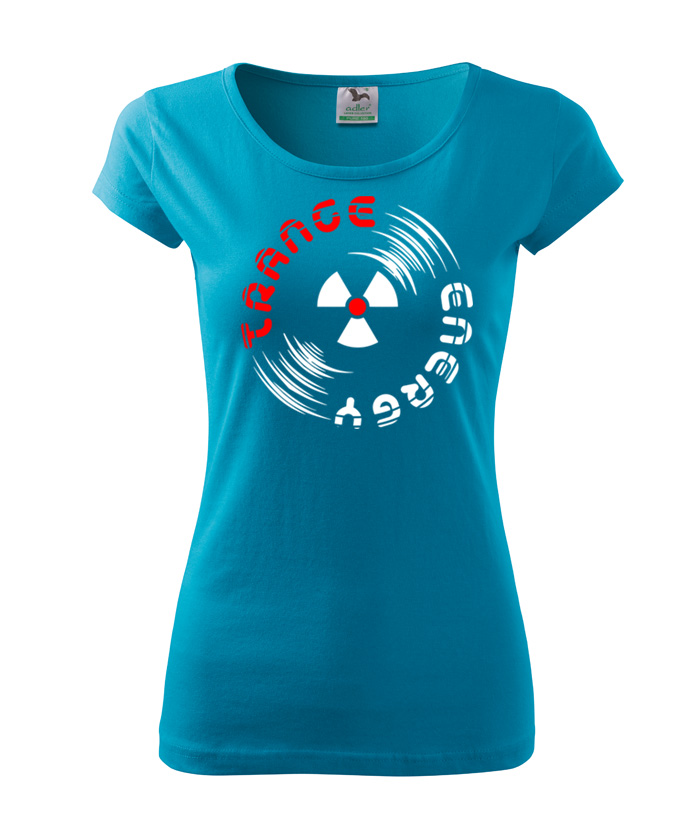 Dámske tričko Trance energy – náhľad 4