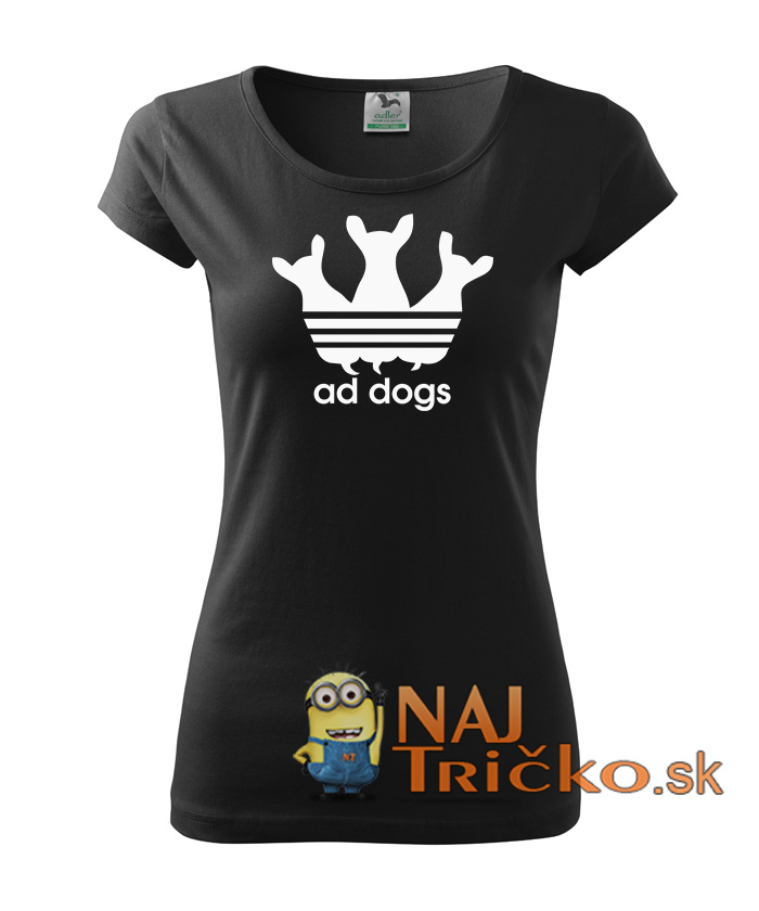 Ad dogs dámske tričko