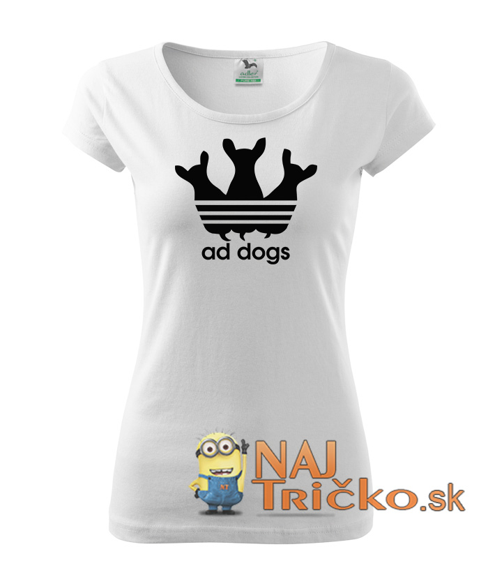 Ad dogs dámske tričko – náhľad 2