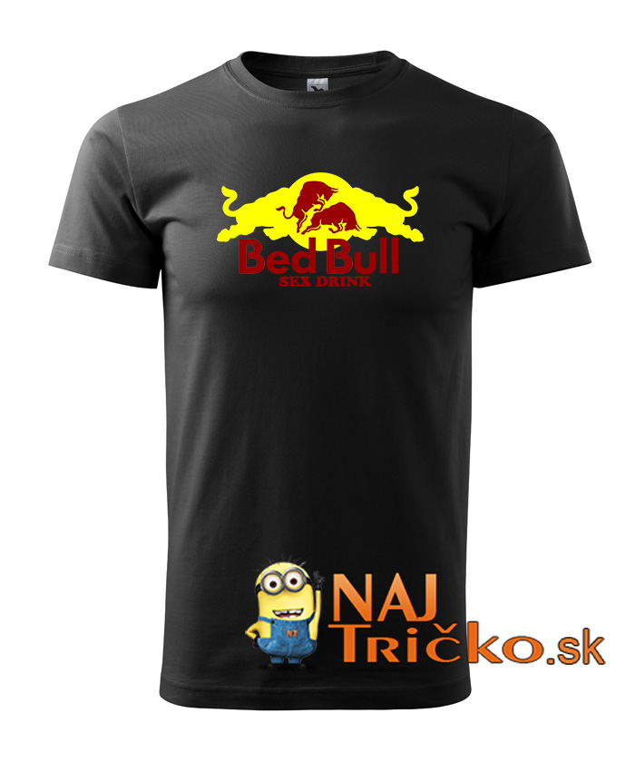 Bed bull pánske tričko – náhľad 2