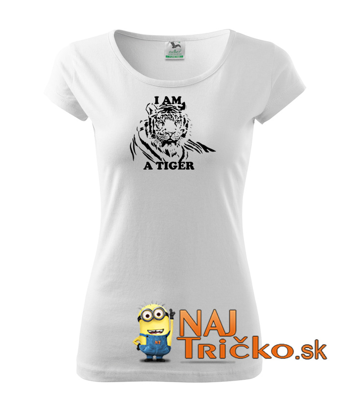 Ja som tiger dámske tričko