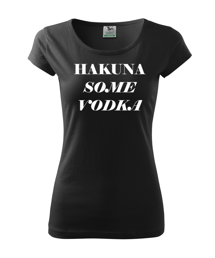 Hakuna some vodka dámske tričko – náhľad 2