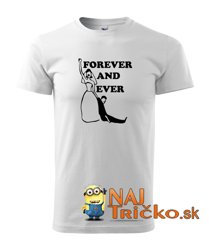 Navždy spolu pánske tričko