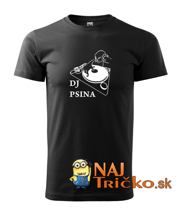 DJ Psina pánske tričko – náhľad 2