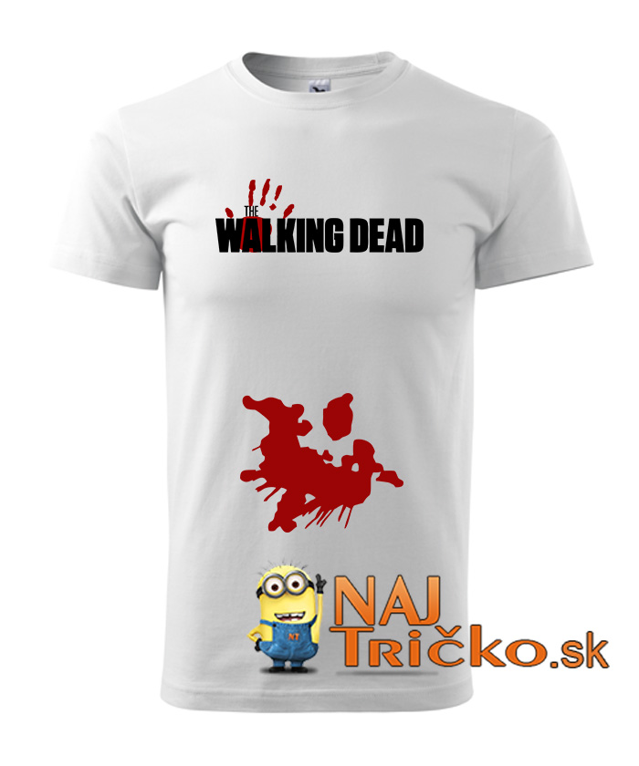 Walking dead pánske tričko