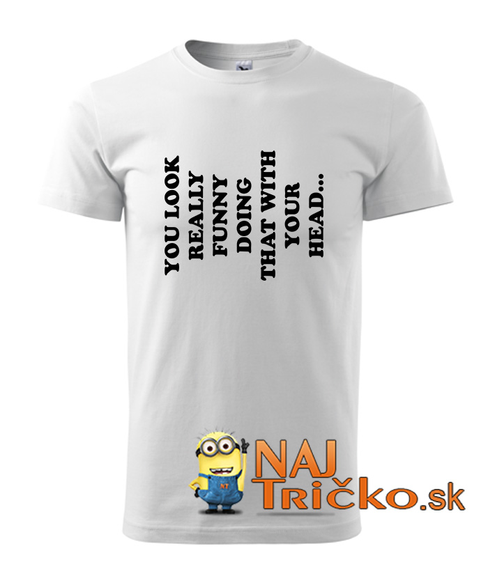Hlava nabok pánske tričko