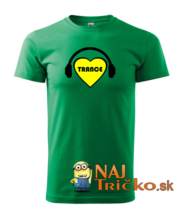I Love Trance pánske tričko – náhľad 3