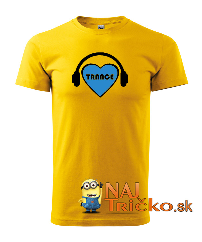 I Love Trance pánske tričko – náhľad 10
