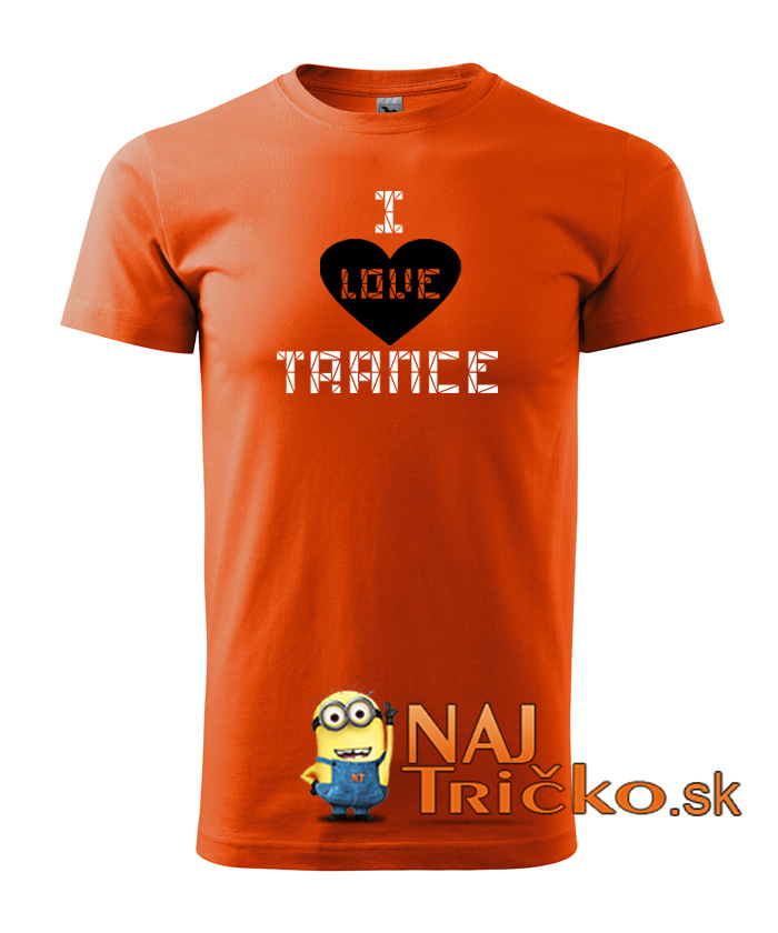 I Love Trance pánske tričko – náhľad 8