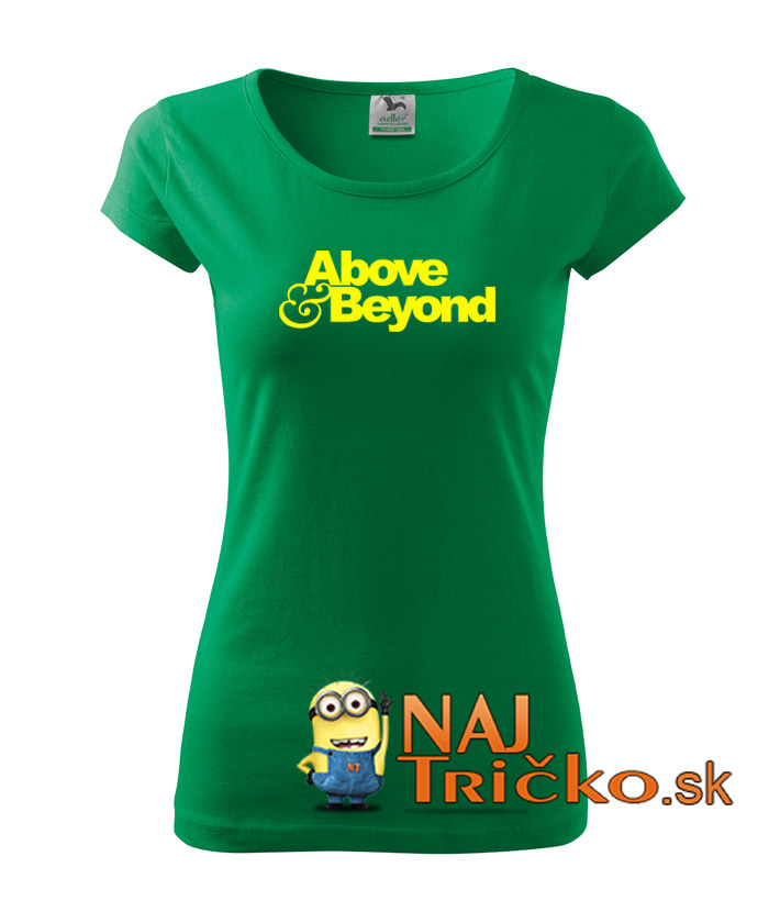 Dámske tričko Above & Beyond – náhľad 2