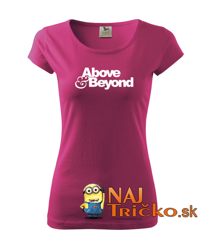 Dámske tričko Above & Beyond – náhľad 4