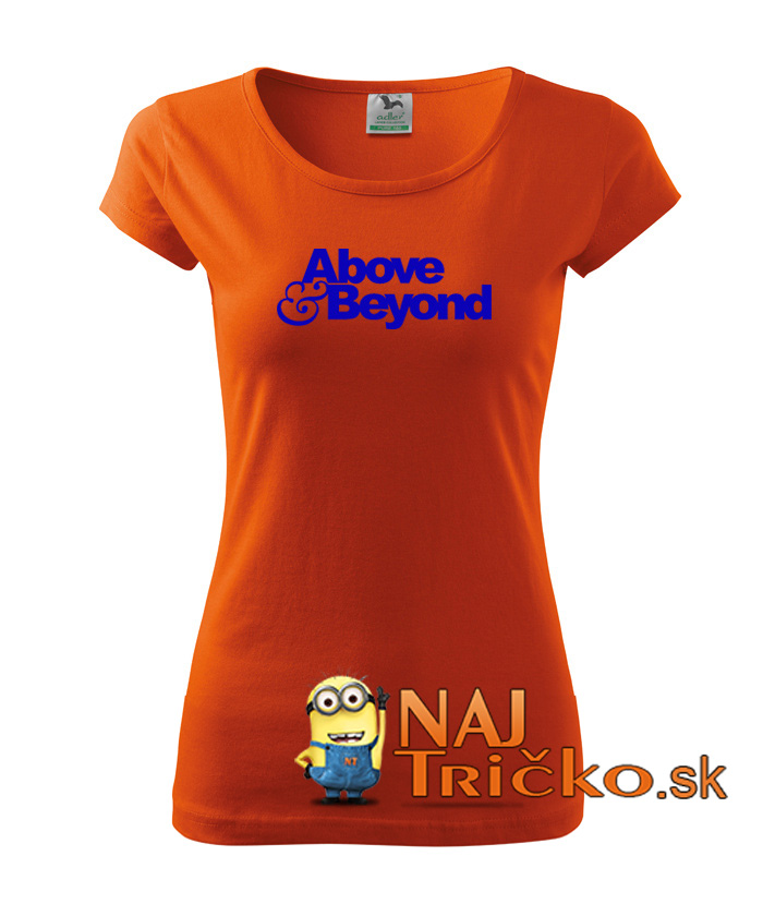 Dámske tričko Above & Beyond – náhľad 6
