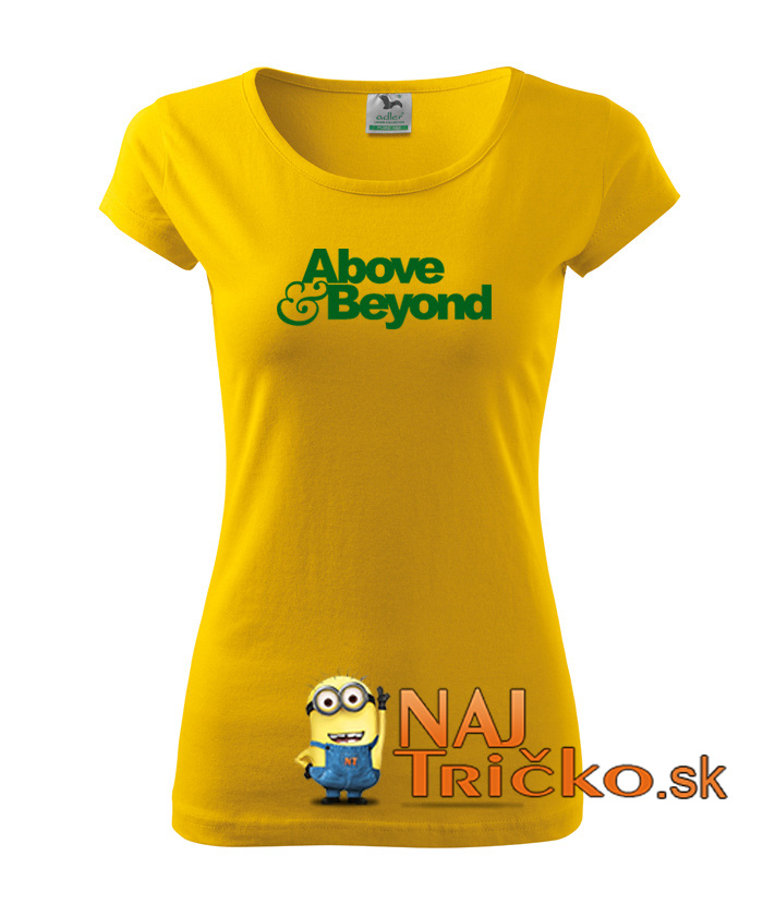 Dámske tričko Above & Beyond – náhľad 7