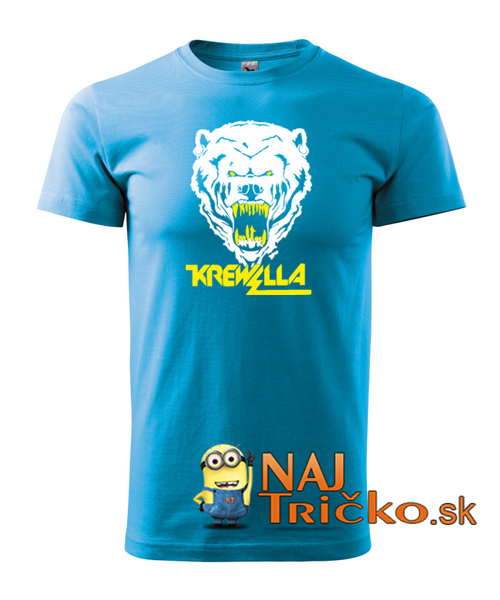 Pánske tričko Krewella Bear – náhľad 4