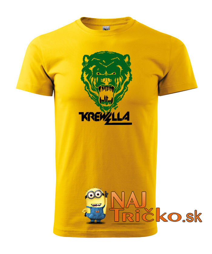 Pánske tričko Krewella Bear – náhľad 10