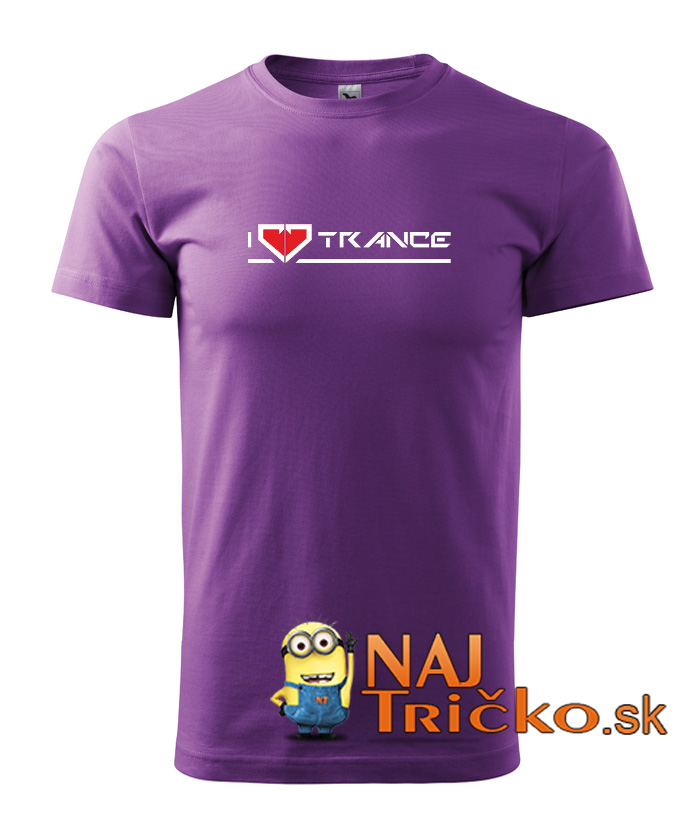Dámske tričko I Love Trance