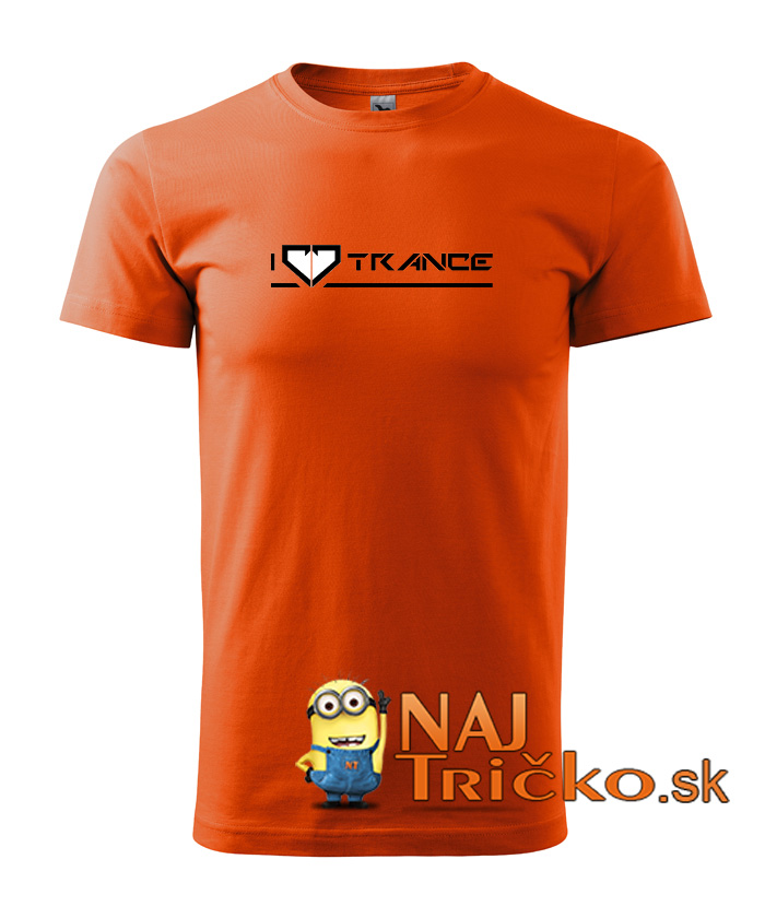 Dámske tričko I Love Trance – náhľad 8