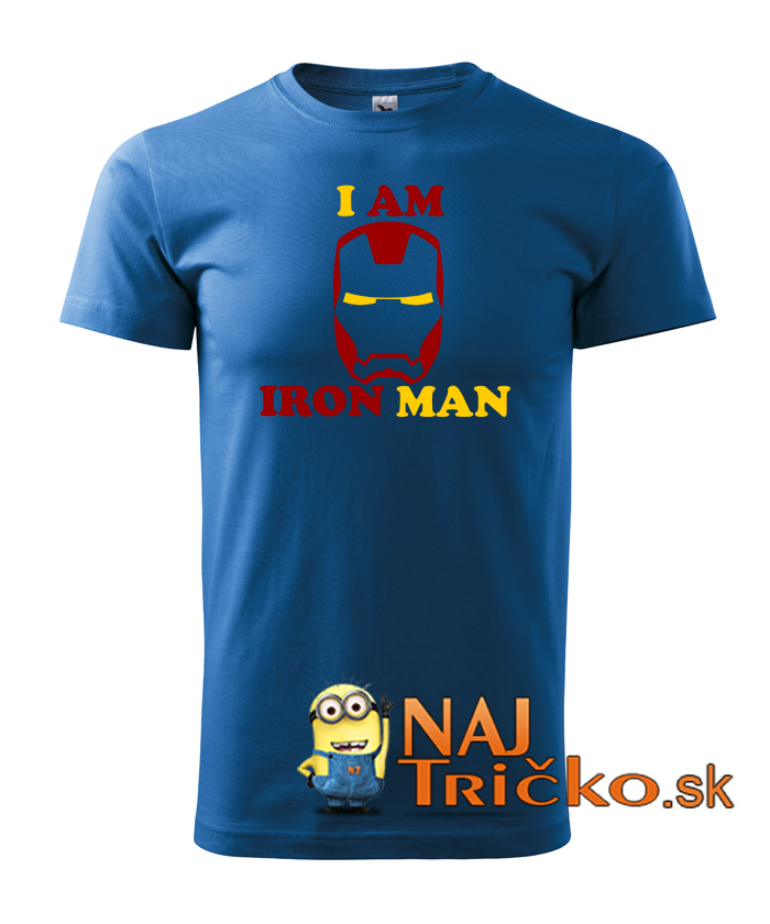 Iron Man prilba pánske tričko – náhľad 2