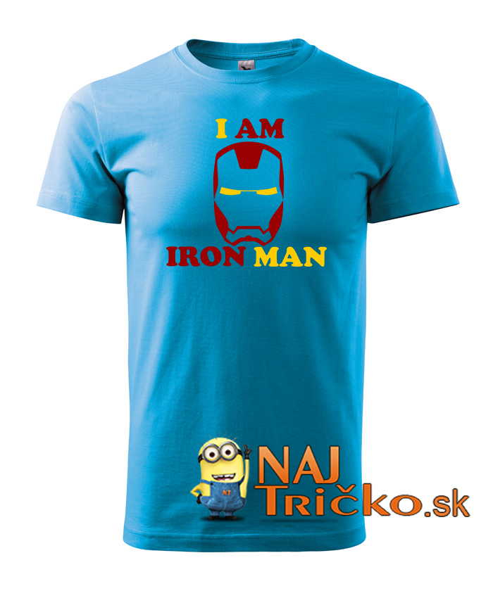 Iron Man prilba pánske tričko – náhľad 3